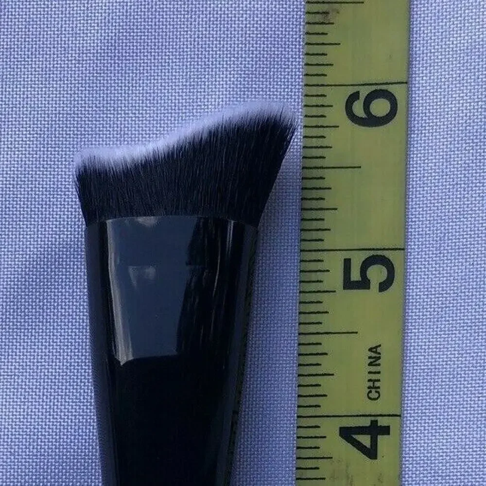 Elf Makeup Brush Black Sculpting Face Brush Ultra Fine Synthetic Lot of Two